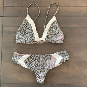 Acacia like new snake skin bikini
